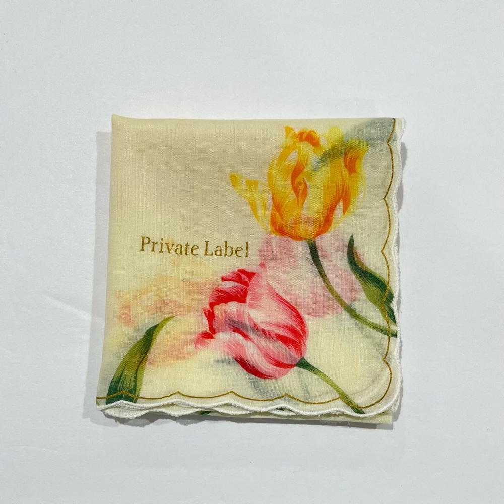 Private Label Floral Handkerchief